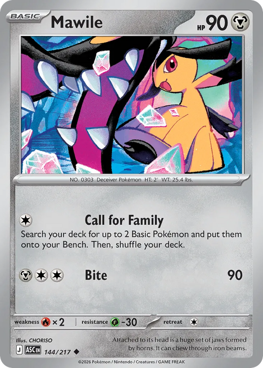 Mawile - 144/217 - Uncommon
