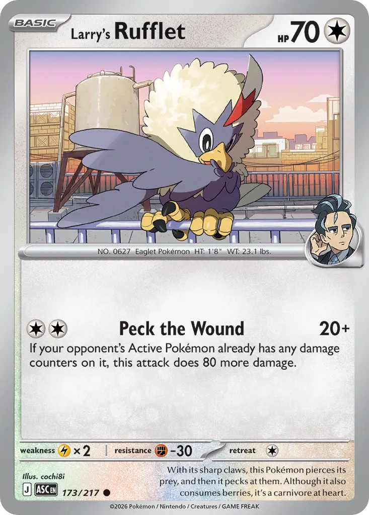 Larry's Rufflet - 173/217 - Common