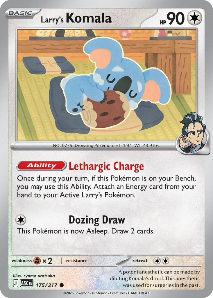 Larry's Komala - 175/217 - Common