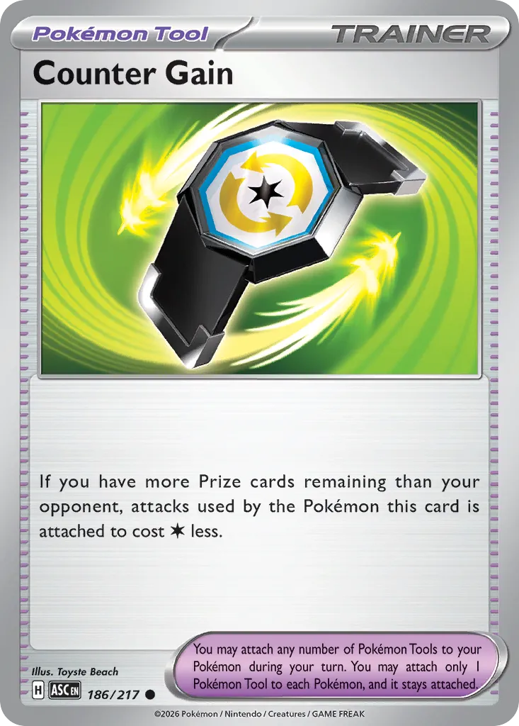 Counter Gain - 186/217 - Common