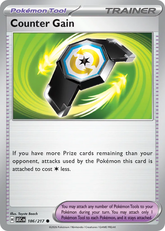 Counter Gain - 186/217 - Common