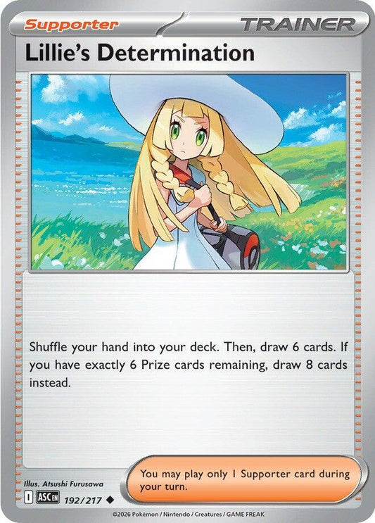 Lillie's Determination - 192/217 - Uncommon