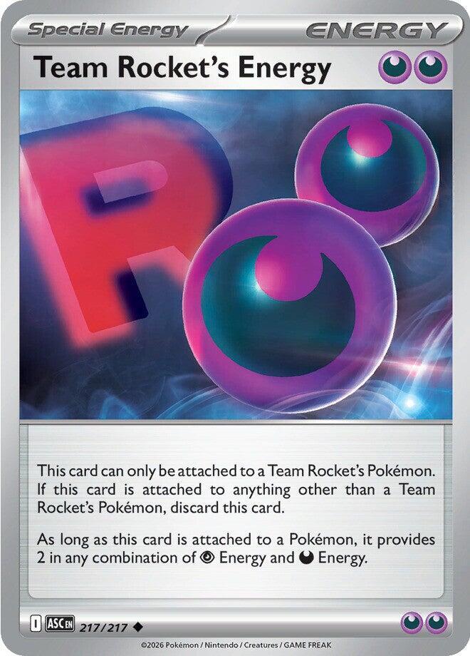 Team Rocket's Energy - 217/217 - Uncommon