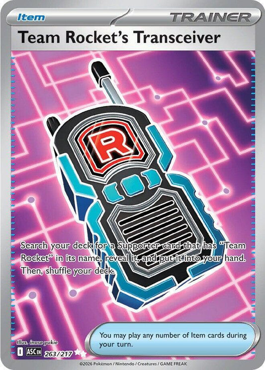 Team Rocket's Transceiver - 263/217 - Ultra Rare
