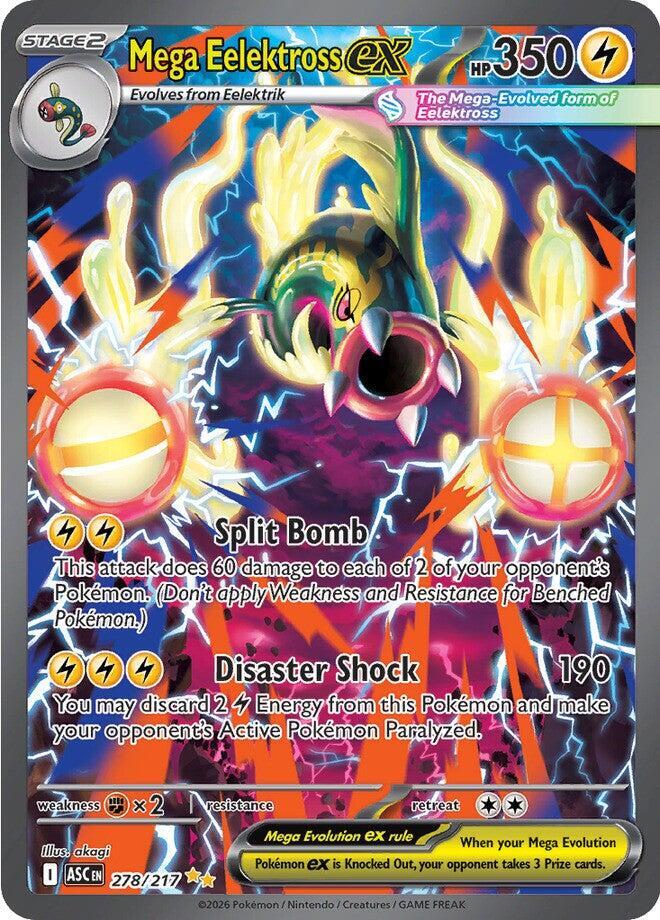 Mega Eelektross ex - 278/217 - Special Illustration Rare