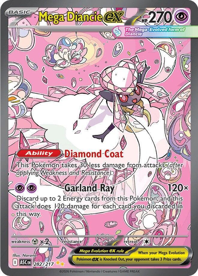 Mega Diancie ex - 282/217 - Special Illustration Rare
