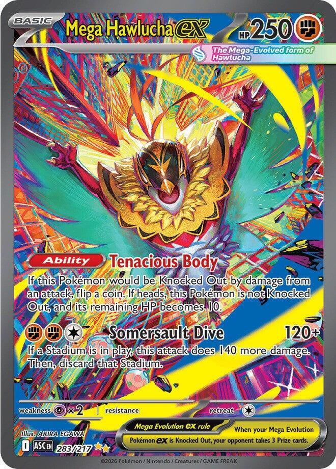 Mega Hawlucha ex - 283/217 - Special Illustration Rare