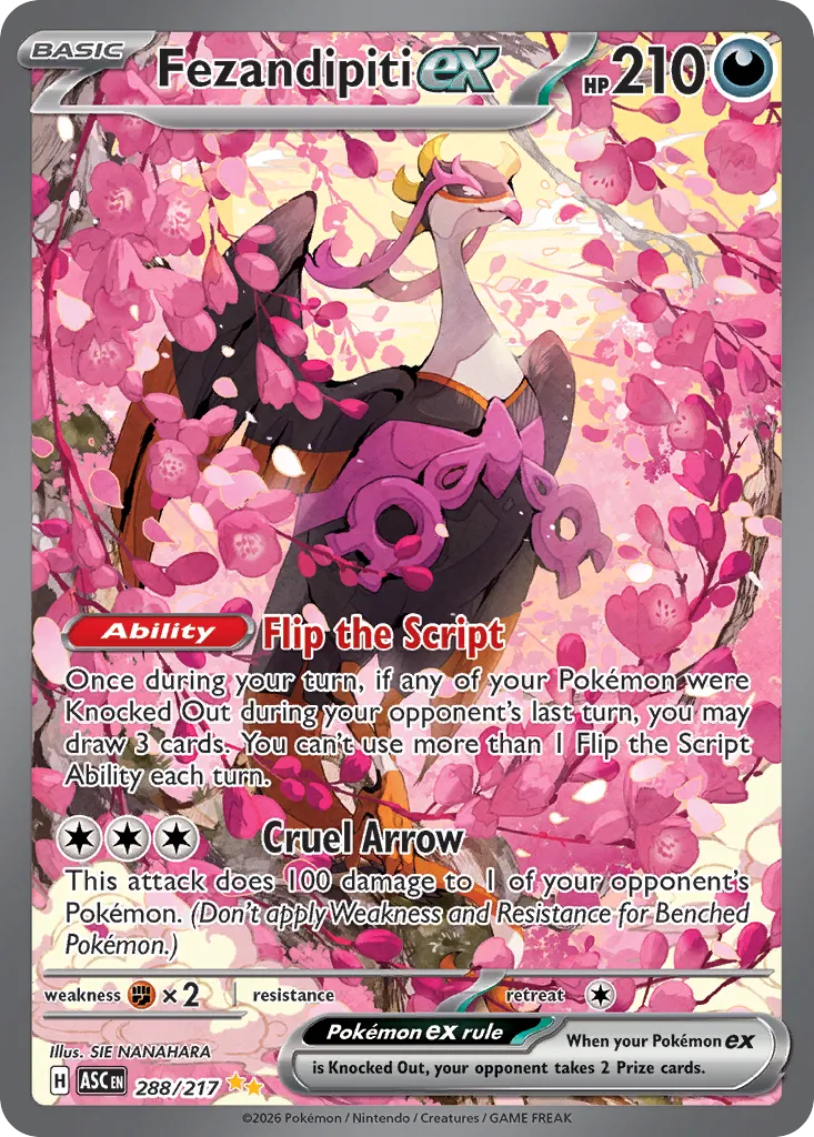 Fezandipiti ex - 288/217 - Special Illustration Rare