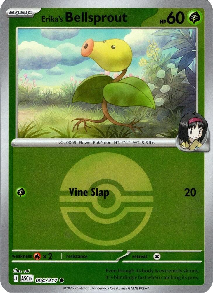 Erika's Bellsprout (Poke Ball) - 004/217 - Common