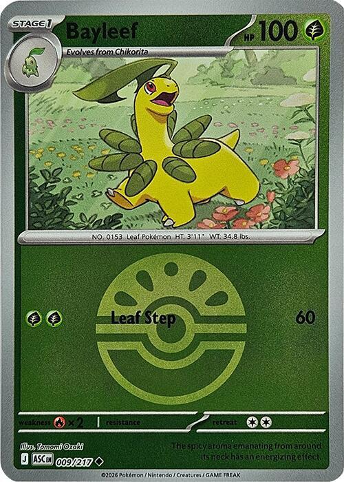 Bayleef (Friend Ball) - 009/217 - Uncommon