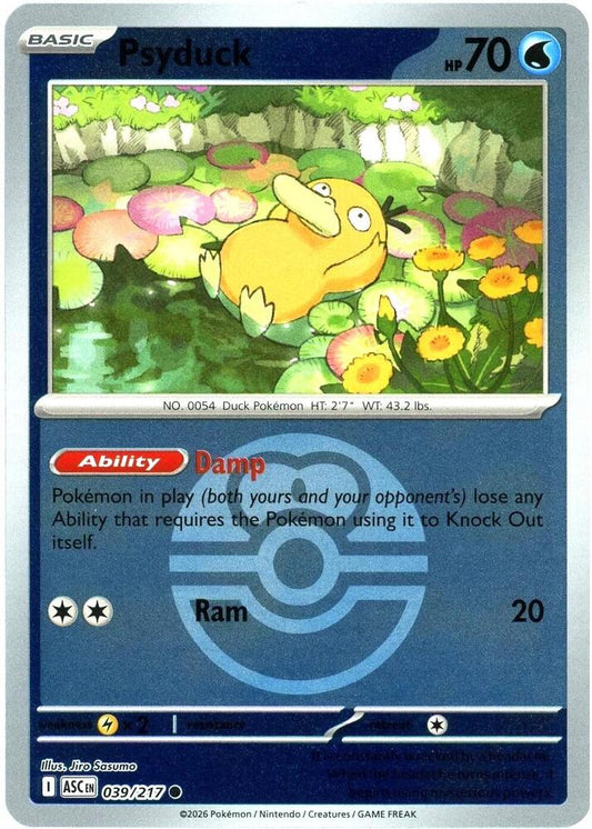 Psyduck - 039/217 (Love Ball) - 039/217 - Common