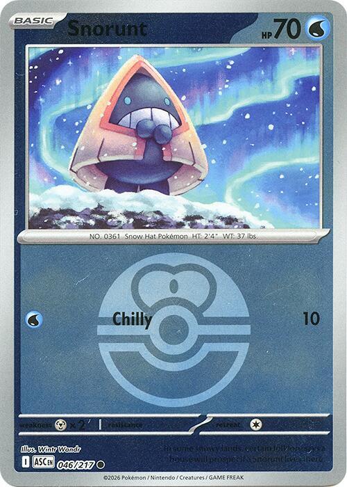 Snorunt - 046/217 (Love Ball) - 046/217 - Common