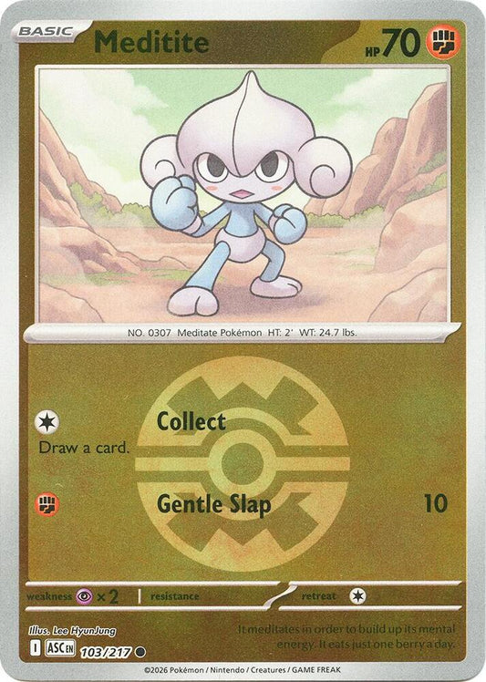 Meditite (Quick Ball) - 103/217 - Common