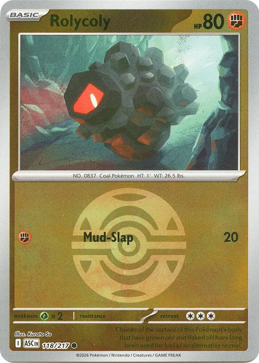 Rolycoly (Dusk Ball) - 118/217 - Common