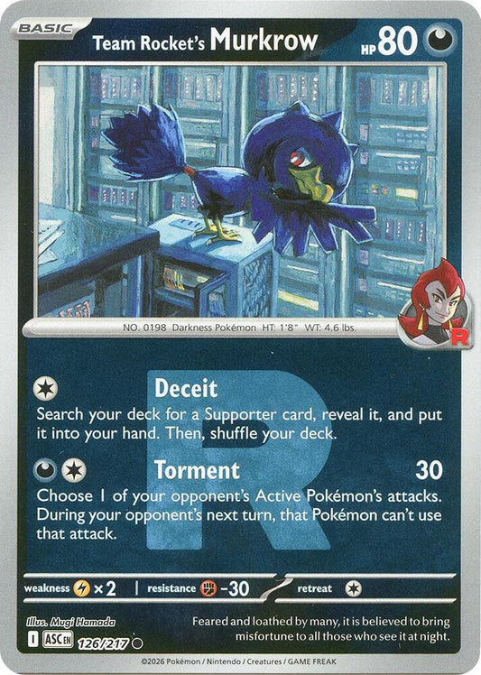 Team Rocket's Murkrow (Team Rocket) - 126/217 - Common