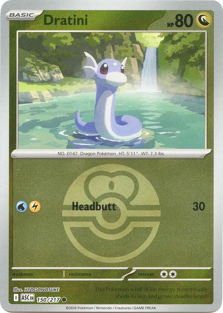 Dratini (Love Ball) - 150/217 - Common