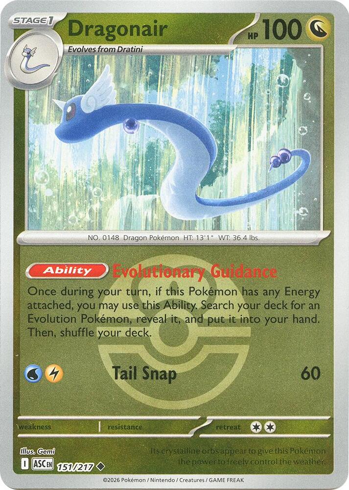 Dragonair (Love Ball) - 151/217 - Uncommon