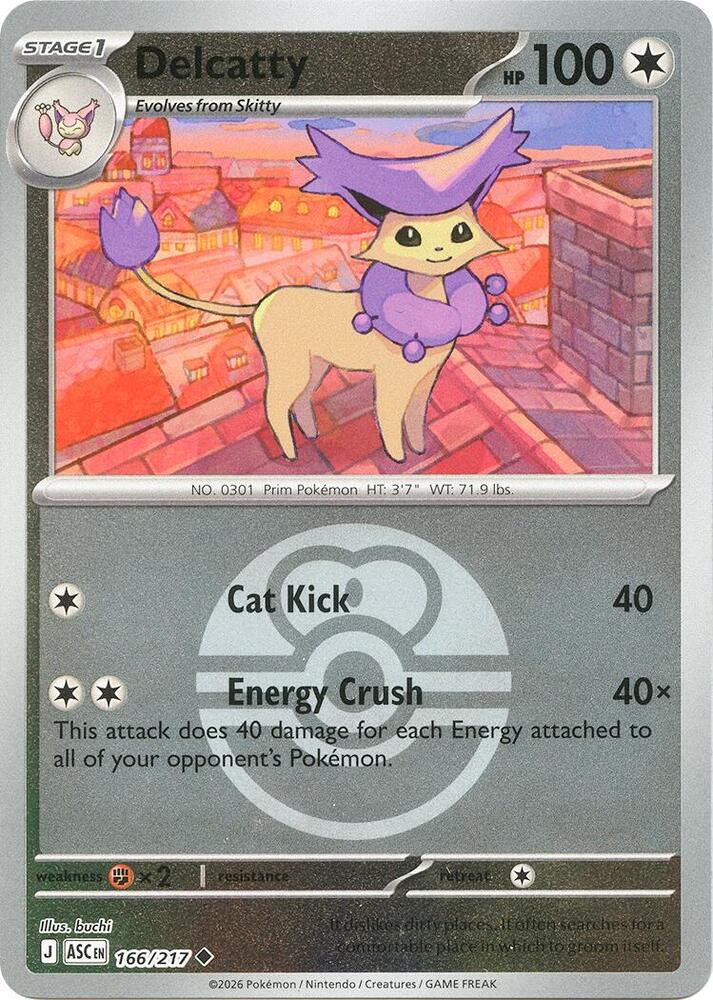 Delcatty (Love Ball) - 166/217 - Uncommon