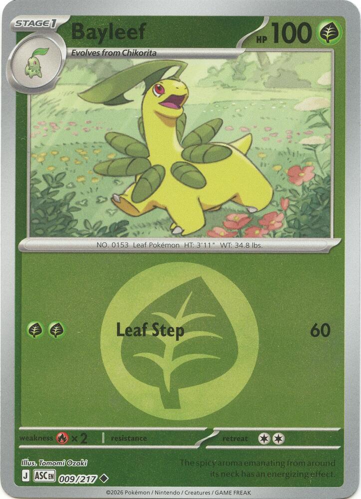 Bayleef (Energy Symbol Pattern) - 009/217 - Uncommon