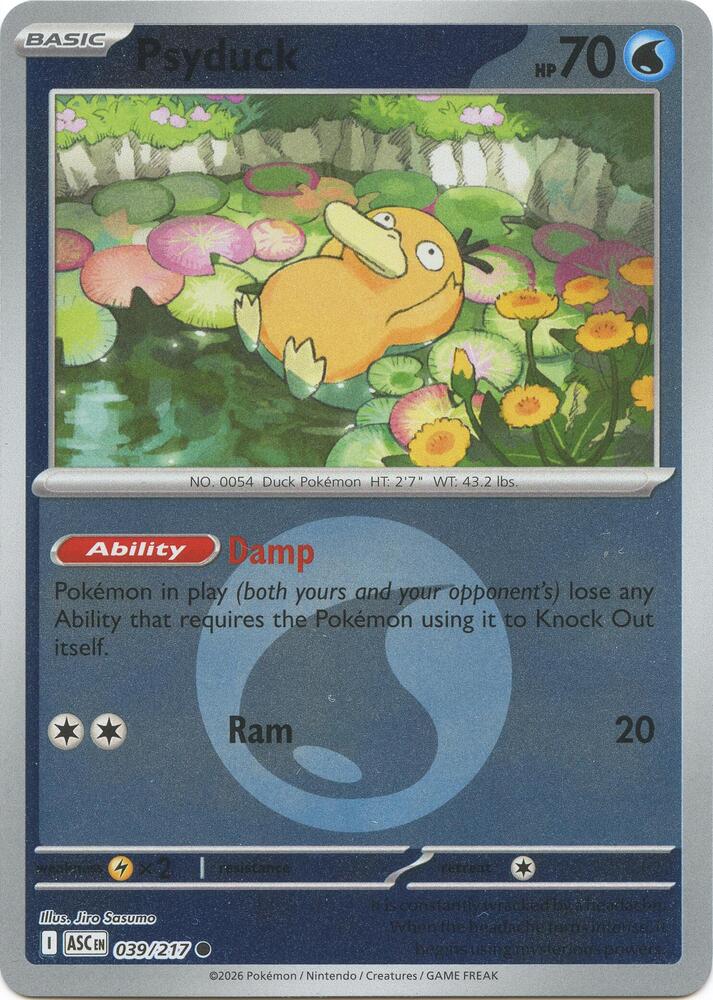 Psyduck - 039/217 (Energy Symbol Pattern) - 039/217 - Common