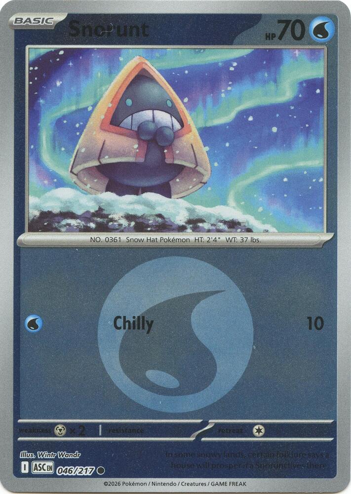 Snorunt - 046/217 (Energy Symbol Pattern) - 046/217 - Common