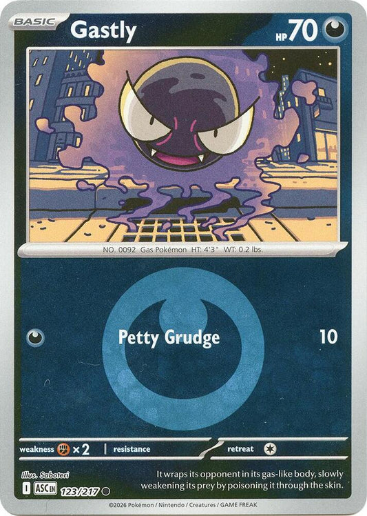 Gastly (Energy Symbol Pattern) - 123/217 - Common
