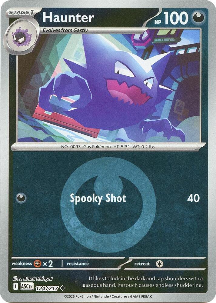 Haunter (Energy Symbol Pattern) - 124/217 - Uncommon