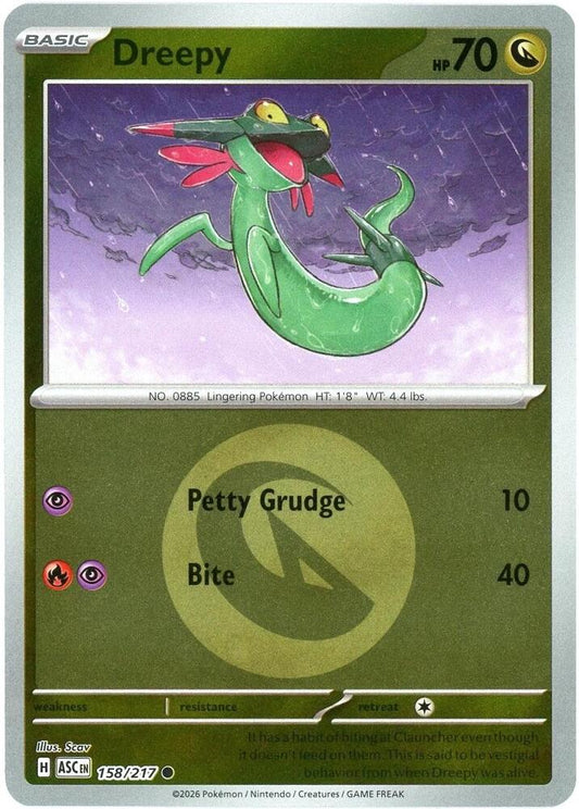 Dreepy - 158/217 (Energy Symbol Pattern) - 158/217 - Common
