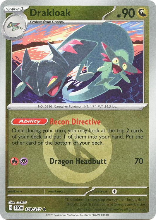 Drakloak - 159/217 (Energy Symbol Pattern) - 159/217 - Common