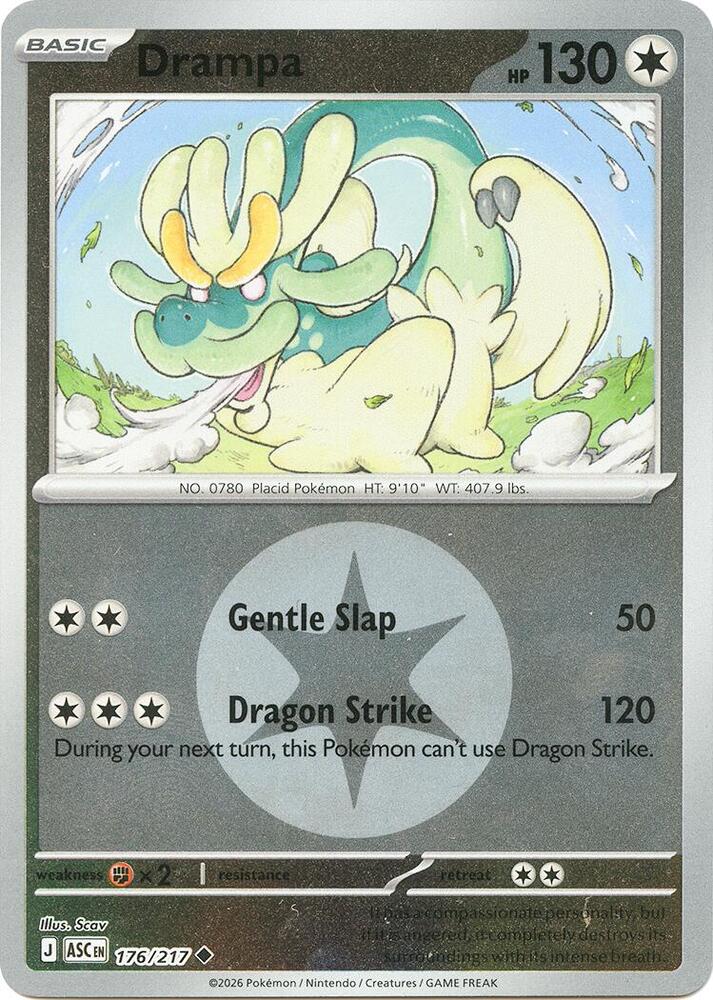 Drampa (Energy Symbol Pattern) - 176/217 - Uncommon