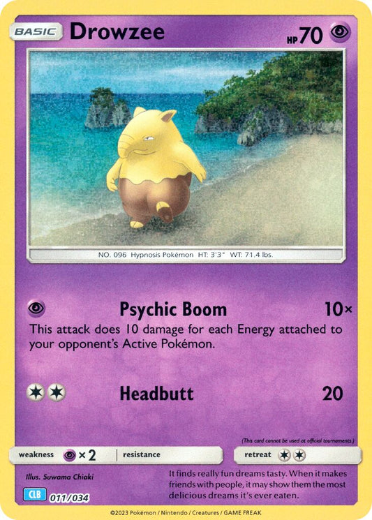 Drowzee - 011/034 - Classic Collection