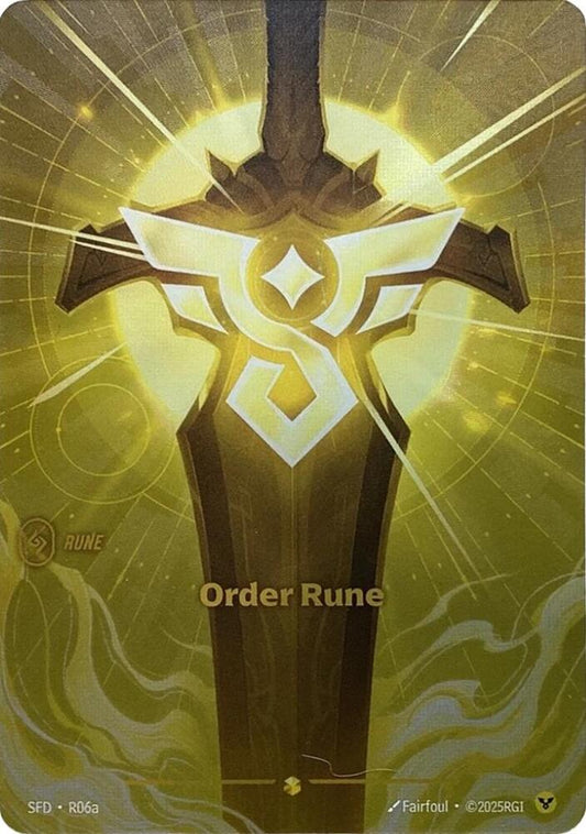 Order Rune (R06a) - R06a - Showcase