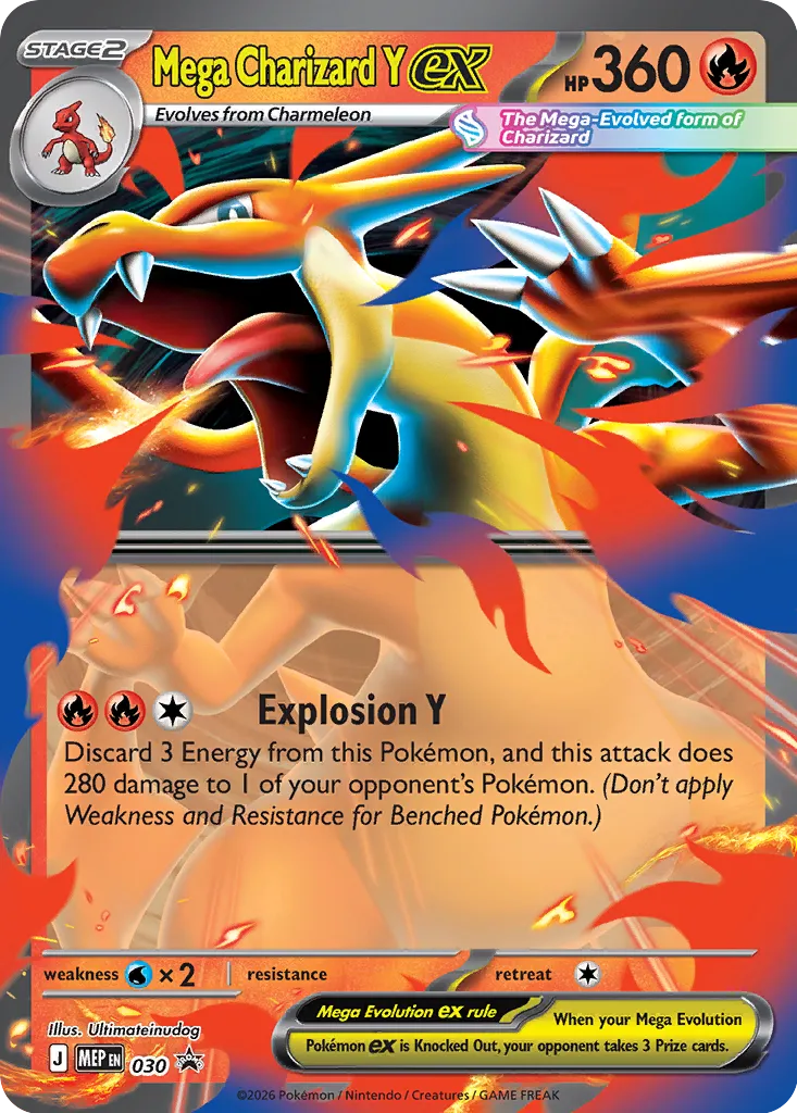 Mega Charizard Y ex - 030 - Promo