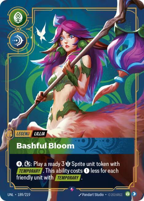 Lillia - Bashful Bloom - 189/219 - Rare
