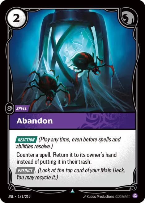 Abandon - 131/219 - Uncommon