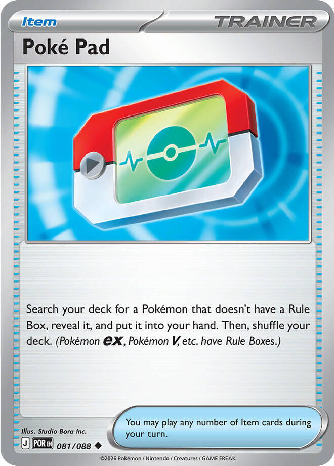 Poké Pad - 081/088 - Uncommon