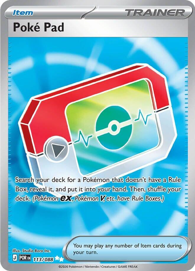 Poké Pad - 113/088 - Ultra Rare