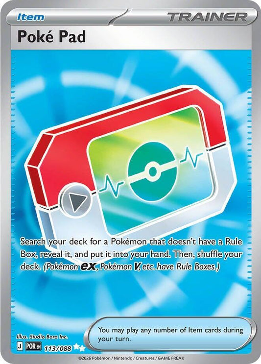 Poké Pad - 113/088 - Ultra Rare