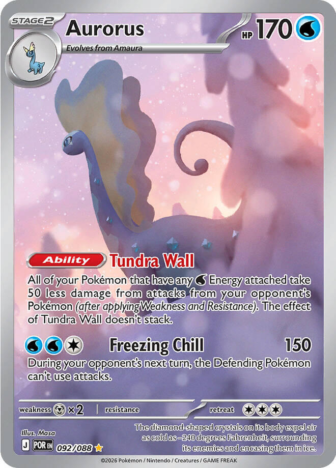 Aurorus - 092/088 - Illustration Rare