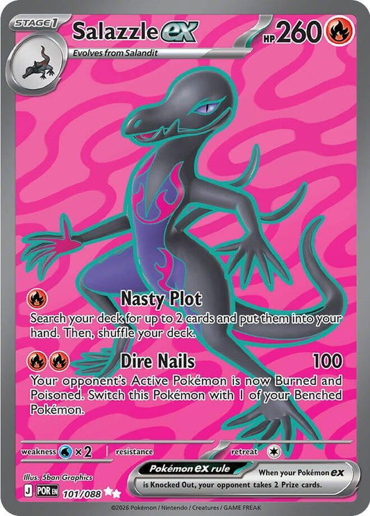 Salazzle ex - 101/088 - Ultra Rare