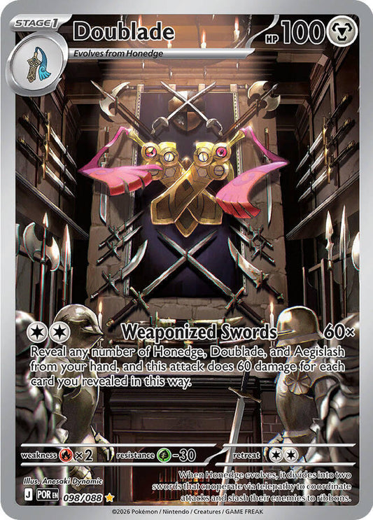 Doublade - 098/088 - Illustration Rare