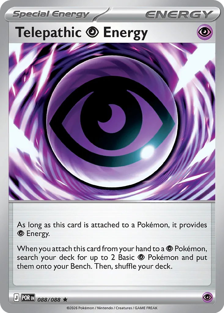 Telepathic Psychic Energy - 088/088 - Rare