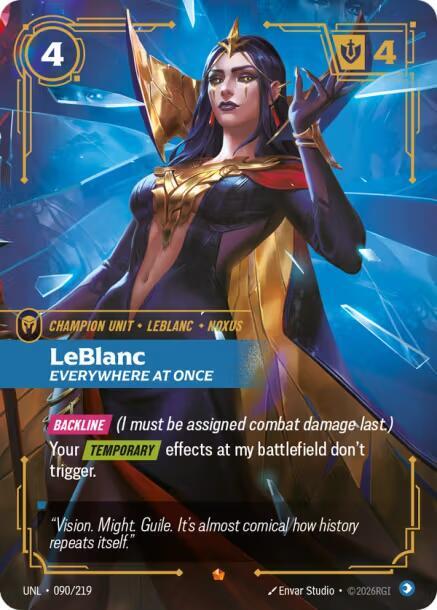 LeBlanc - Everywhere At Once - 090/219 - Epic