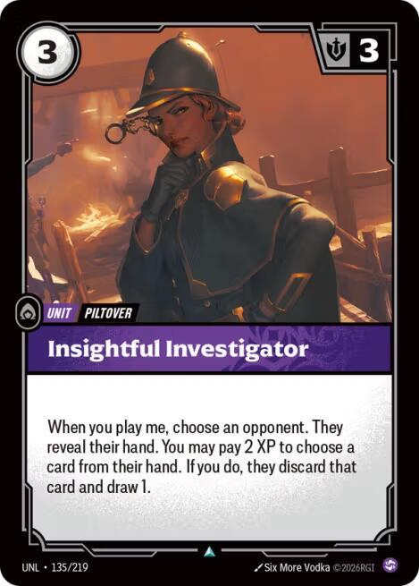 Insightful Investigator - 135/219 - Uncommon