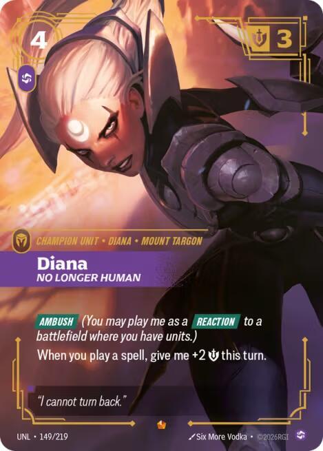 Diana - No Longer Human - 149/219 - Epic
