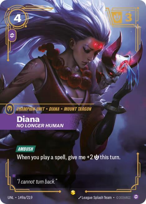 Diana - No Longer Human - 149a/219 - Showcase