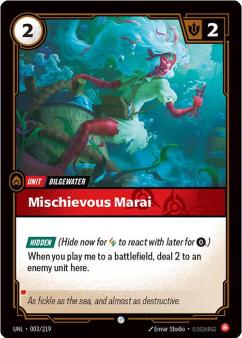 Mischievous Marai - 003/219 - Common