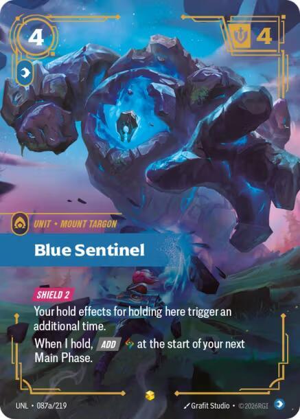 Blue Sentinel - 087a/219 - Showcase