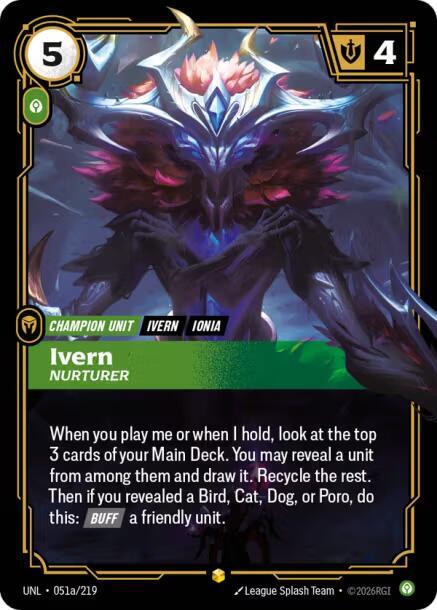 Ivern - Nurturer - 051a/219 - Showcase