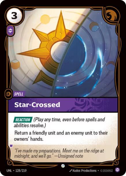 Star-Crossed - 128/219 - Common